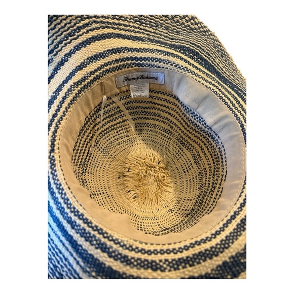 Tommy Bahama Toyo Woven Straw Wide Brim Sun Hat‎ – Blue & Natural, OS  Pineapple main image 12